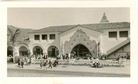 The Agua Caliente Swimming Pool, Circa 1930
